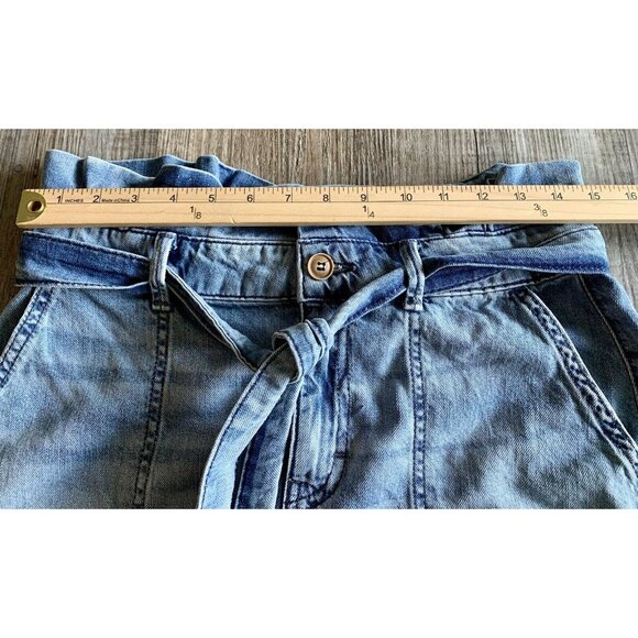 Free People Blue Denim Mini Skirt - Picture 4 of 9